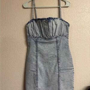 H&M Denim Blue Mini Dress